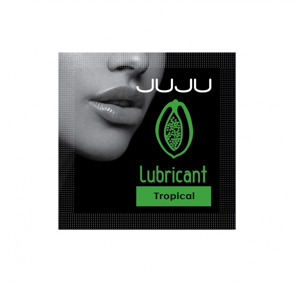 СЪЕДОБНЫЙ ЛУБРИКАНТ JUJU СО ВКУСОМ ТРОПИЧЕСКИЙ ФРУКТОВ САШЕ 3ML купить ...