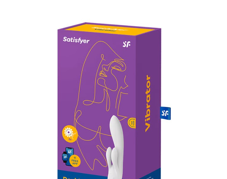   SATISFYER DOUBLE FLEX CONNECT APP WHITE