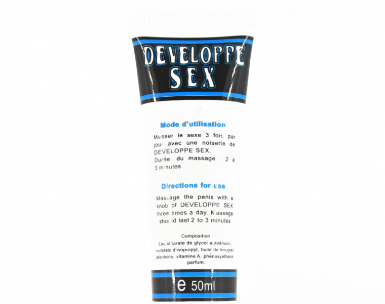  DEVELOPPE SEX       . 50 