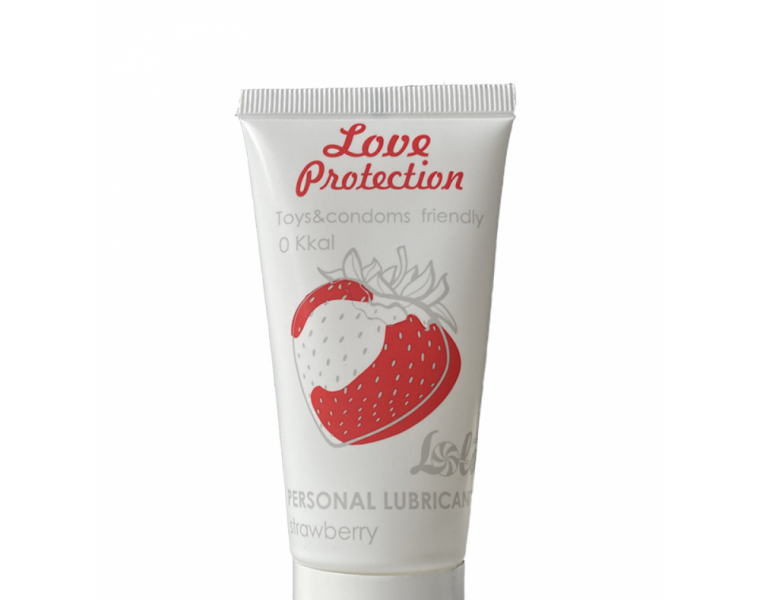      LOLA GAMES LOVE PROTECTION STRAWBERRY 50ML