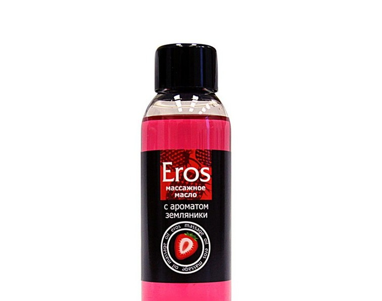 Массажное масло с ароматом земляники,Bioritm Eros, 50мл